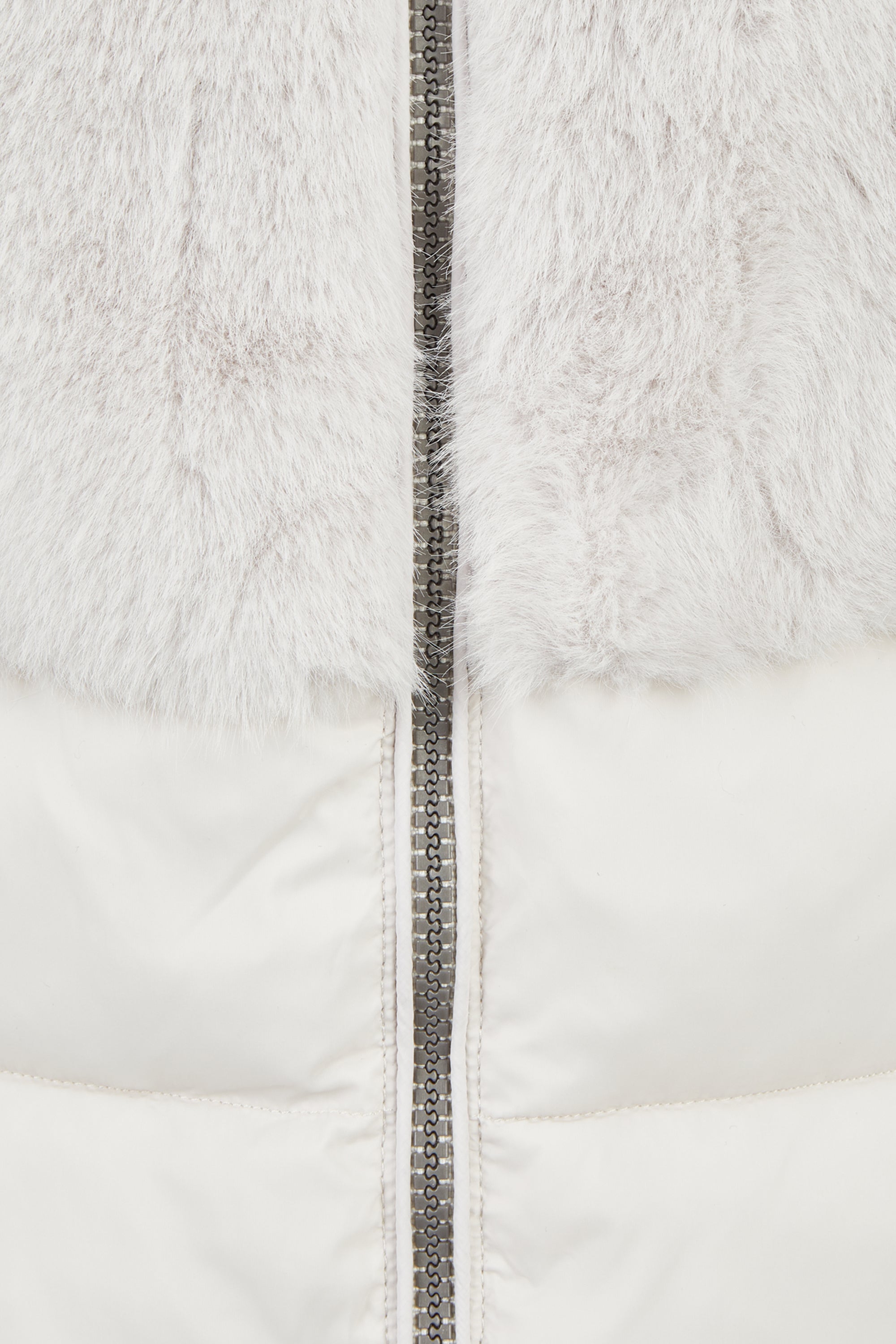 Barbara Lebek Gilet 15007062 – Silver – additional view 3