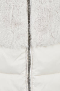 Barbara Lebek Gilet 15007062 – Silver – additional view 3