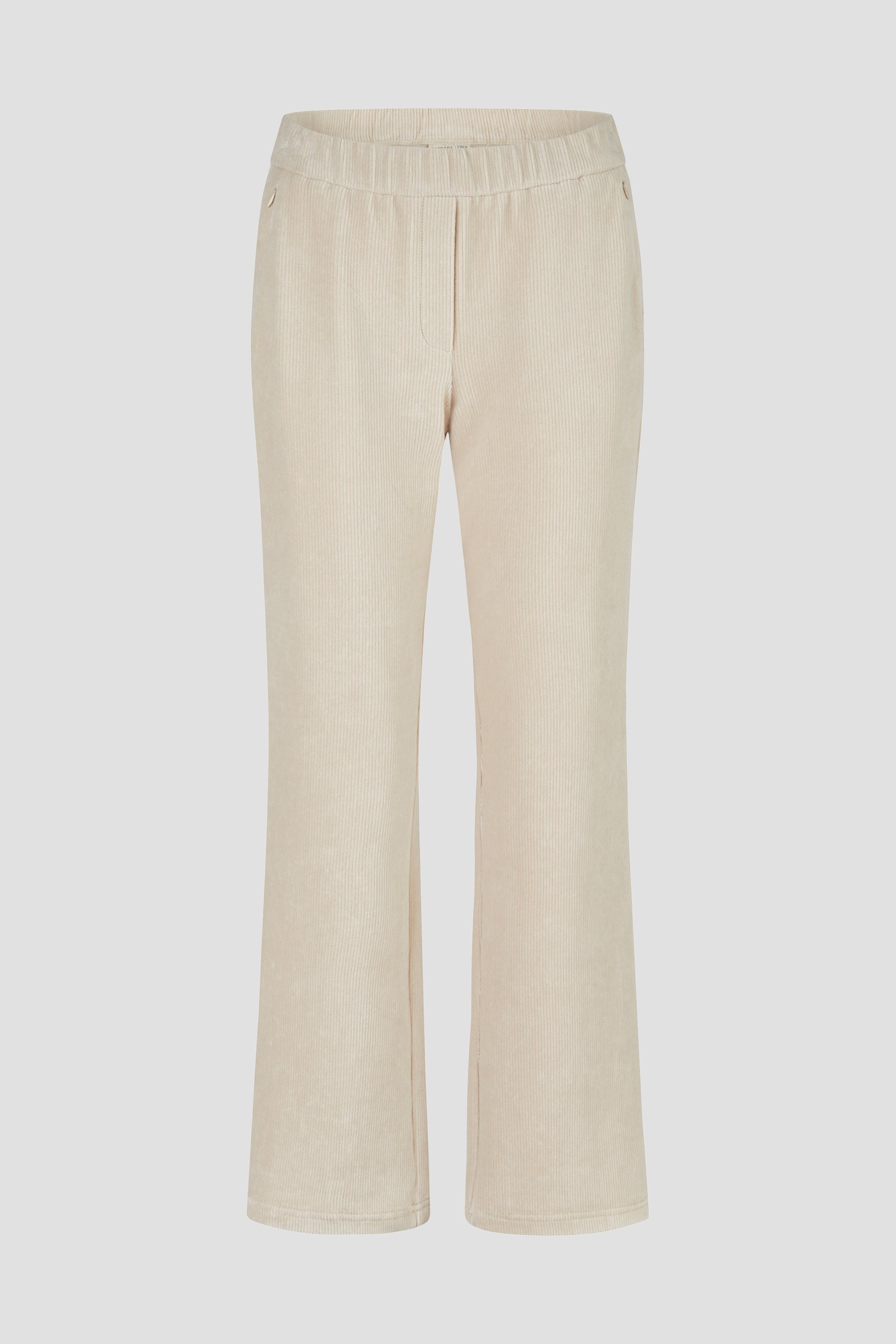 Barbara Lebek Trousers 15424062 – BISCUIT – front