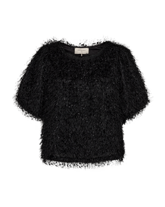 Freequent Flonella Textured Balloon Sleeve Blouse