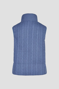 Barbara Lebek Reversible Gilet 15824062 – LIGHT DENIM – back