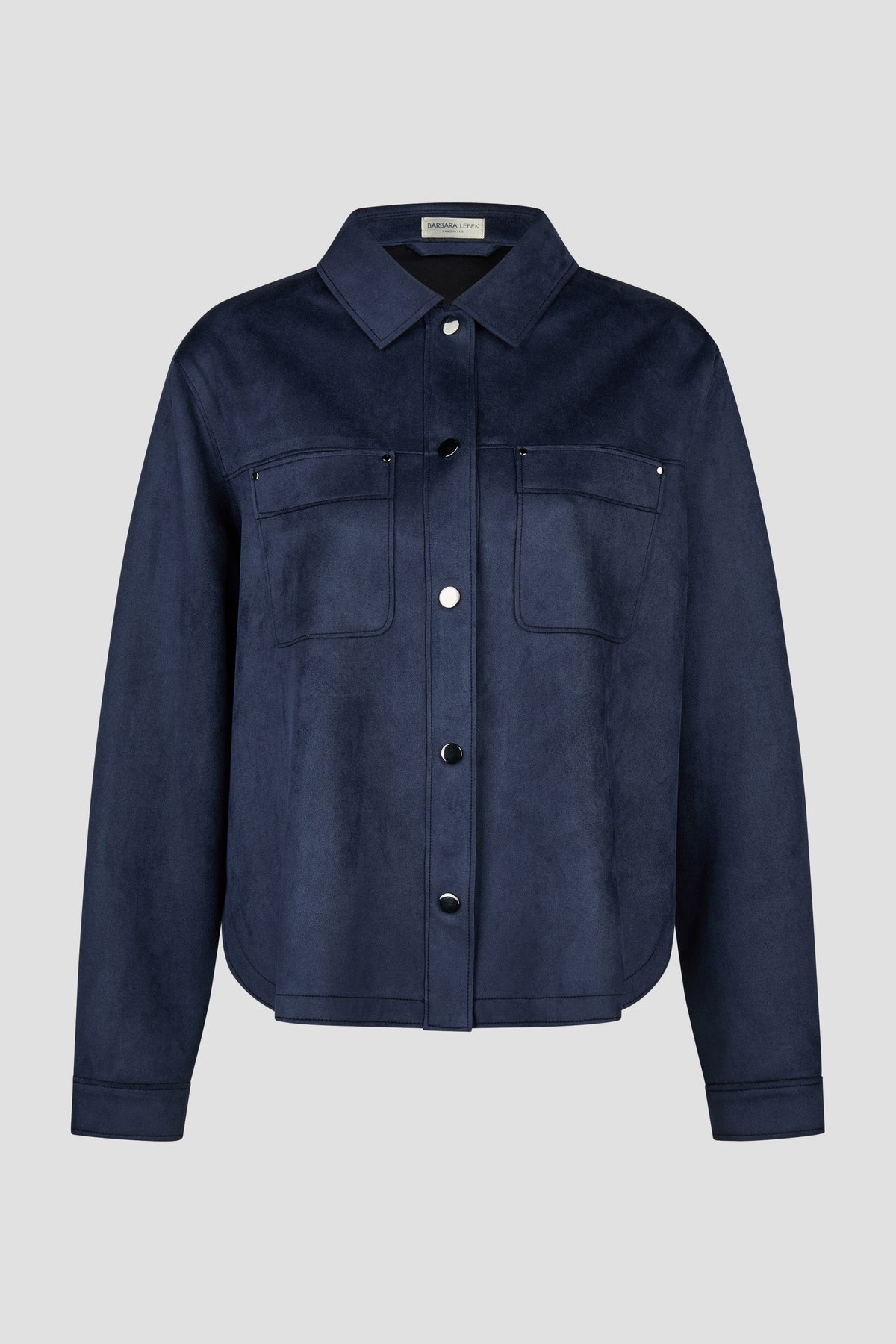 Barbara Lebek Blazer 15871062 – Navy – front
