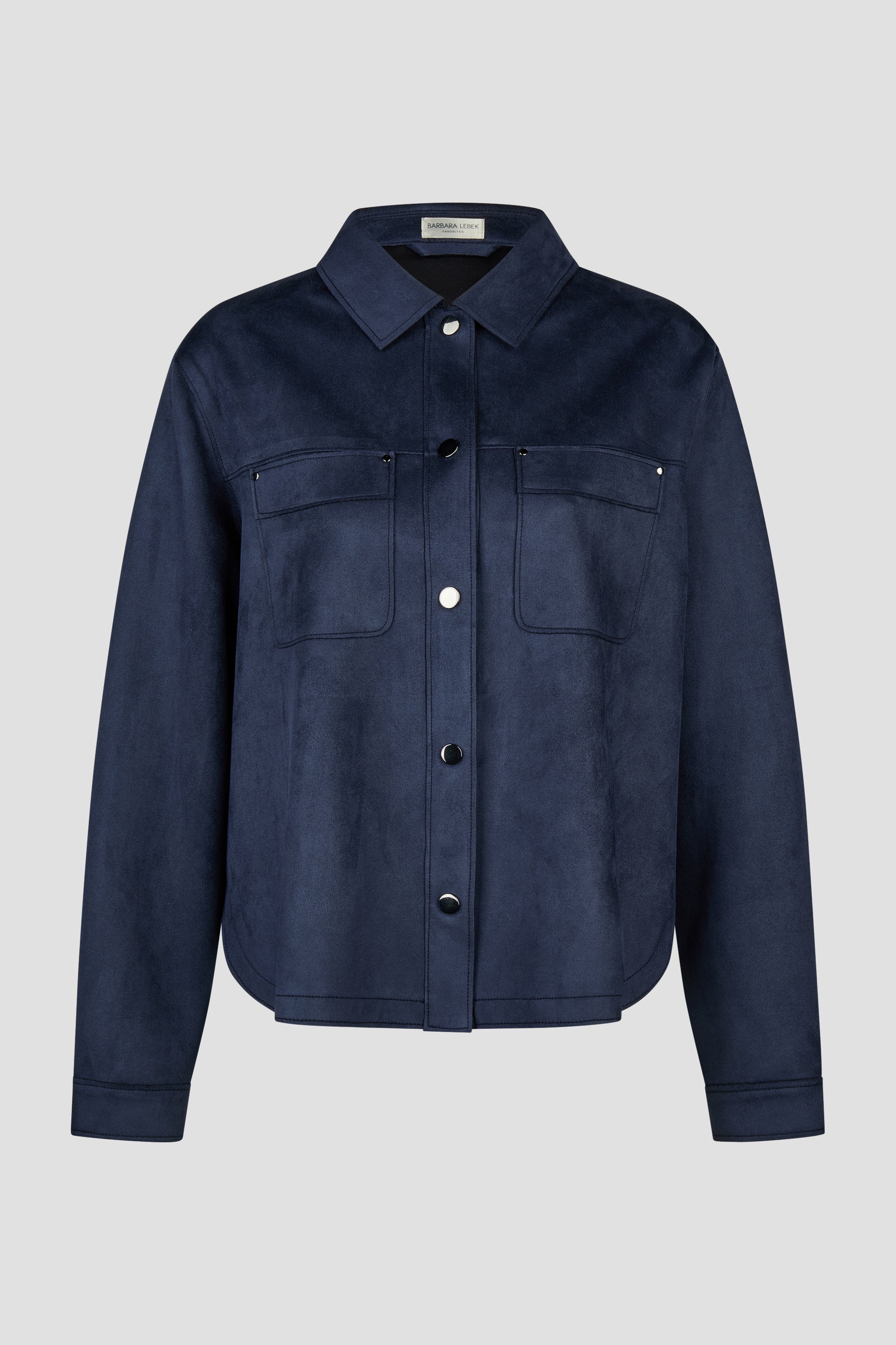 Barbara Lebek Blazer 15871062 – Navy – front