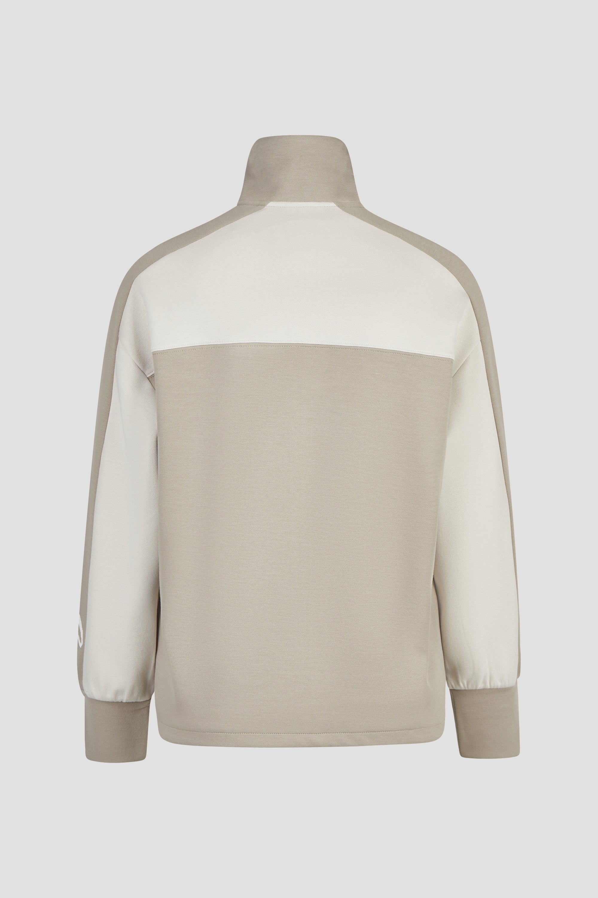 Barbara Lebek Sweat Jacket 16292062 – TAUPE – back