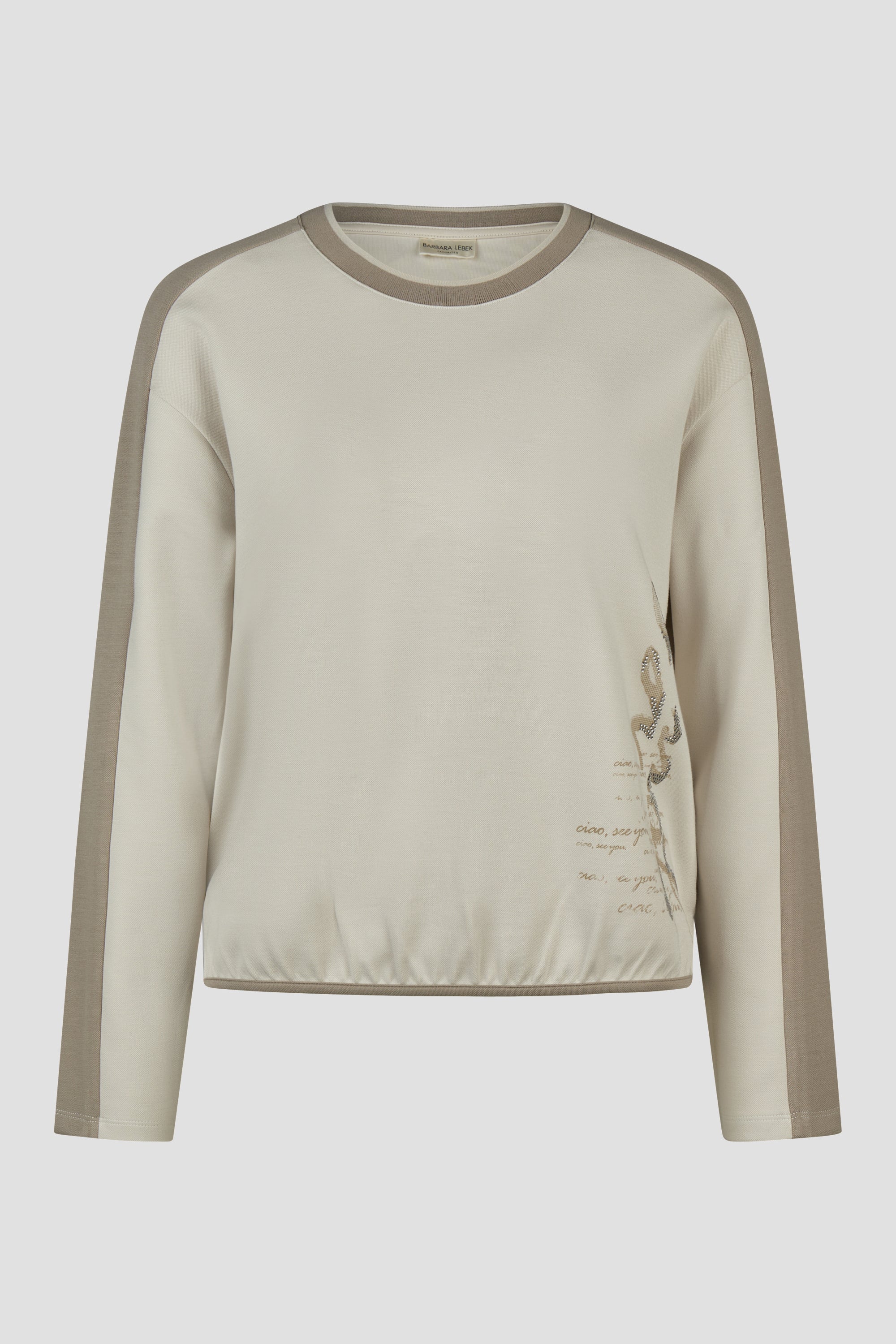 Barbara Lebek Sweatshirt 16342062 – STONE – front