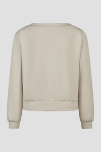 Barbara Lebek Sweatshirt 16374062 – BISCUIT – back