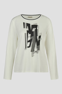 Barbara Lebek Top 16457062 – OFF WHITE – front