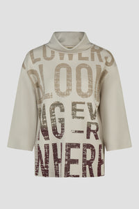 Barbara Lebek Sweatshirt 16512062 – STONE – front