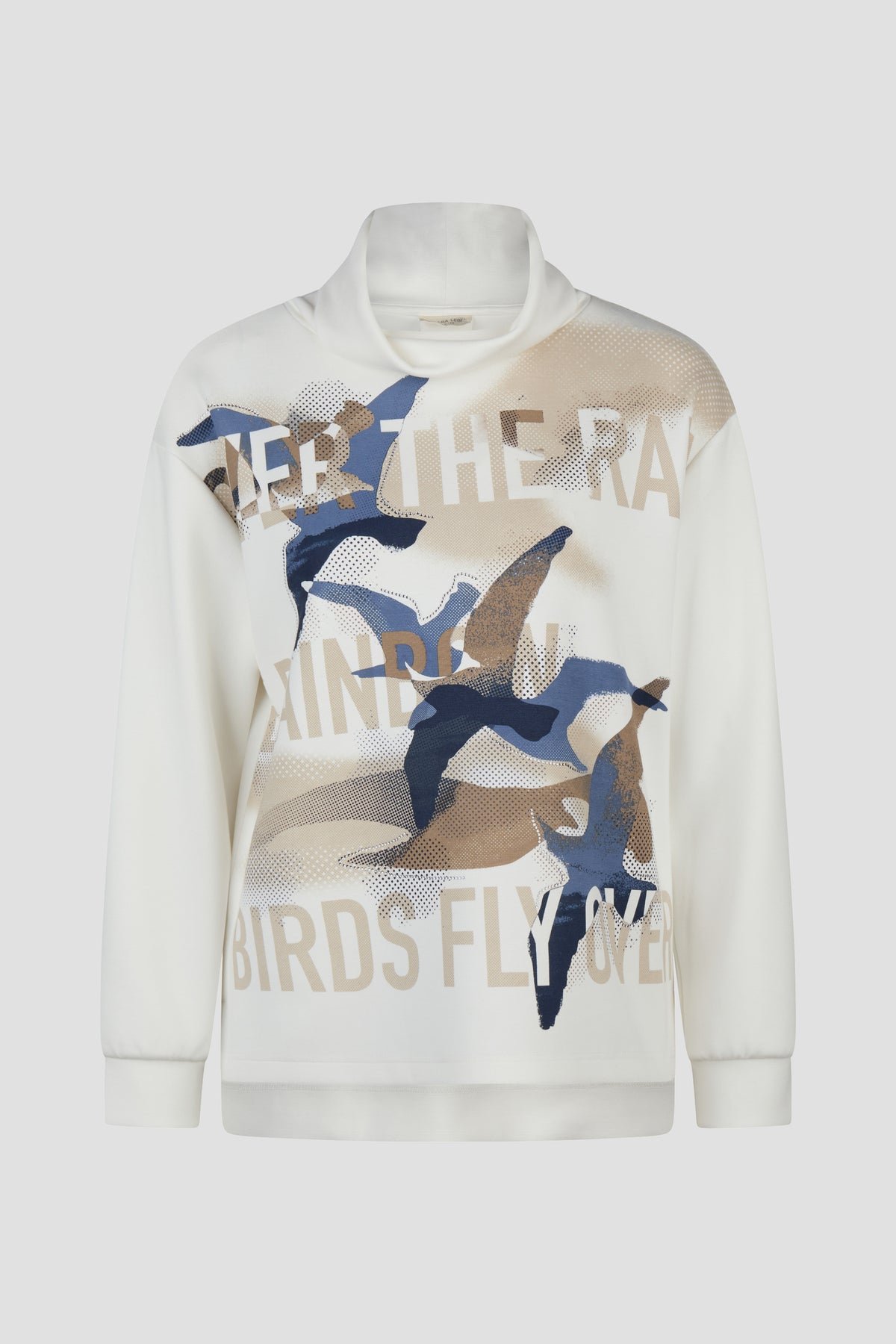 Barbara Lebek Sweatshirt 16534062 – OFF WHITE – front