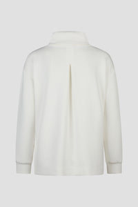 Barbara Lebek Sweatshirt 16534062 – OFF WHITE – back