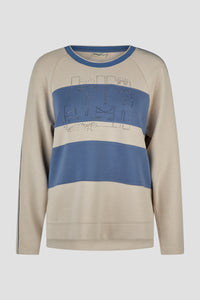 Barbara Lebek Sweatshirt 16554062 – BISCUIT – front