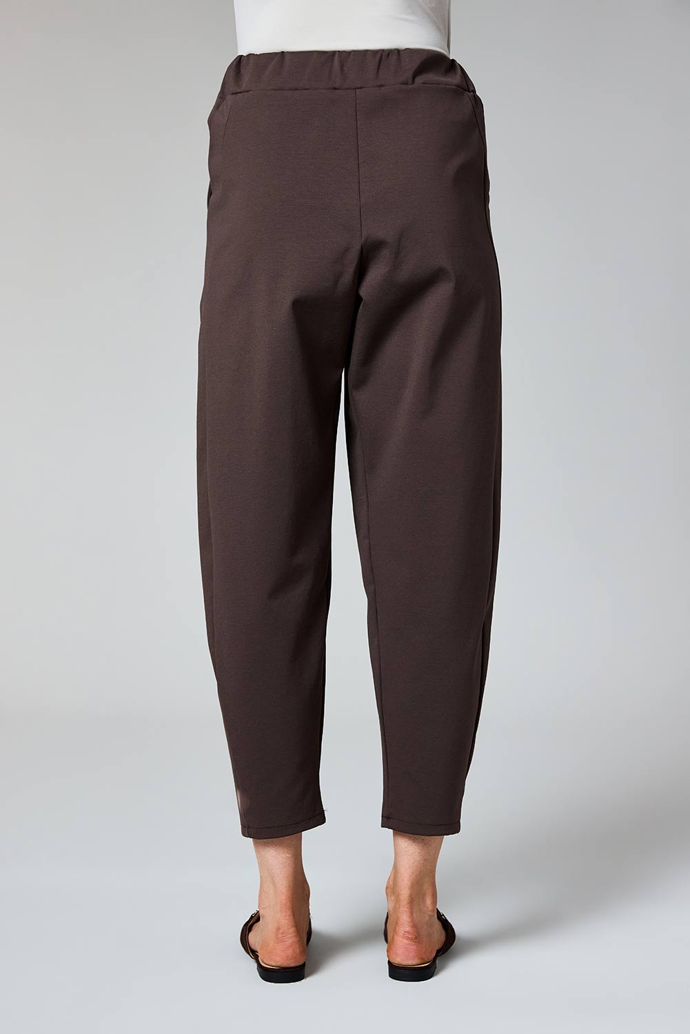 Deck Barrel Leg Trousers 2511 – CHOCOLATE – view 3
