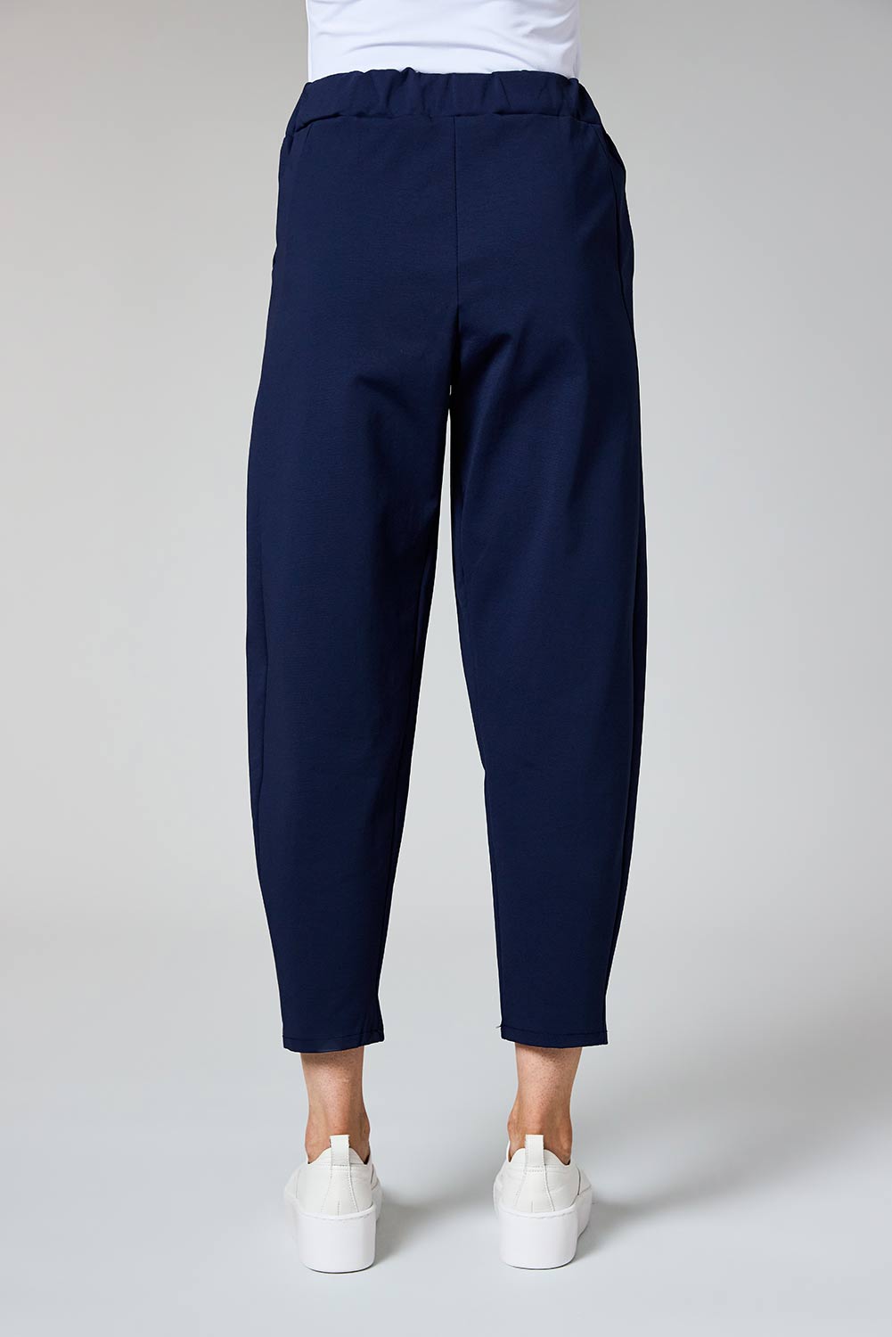 Deck Barrel Leg Trousers 2511 – Navy – view 3