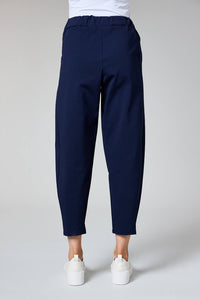 Deck Barrel Leg Trousers 2511 – Navy – view 3