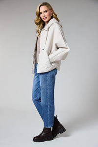 Deck Batwing Outerwear Jacket 3018 – Beige – view 2