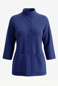 Alice Collins Karlie Jacket 037A002 in Navy, front photo