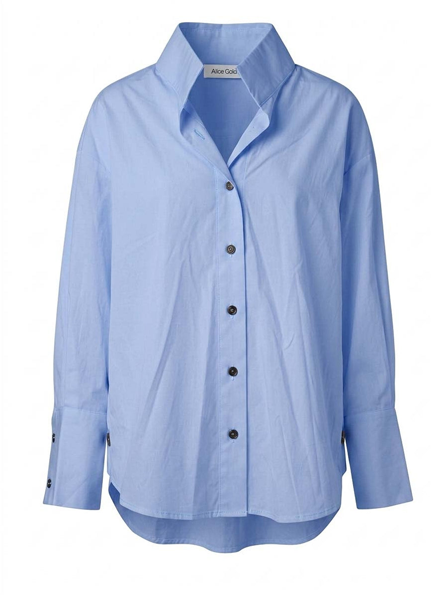 Alice Collins Honey Shirt 037A224 in ICE BLUE, front photo