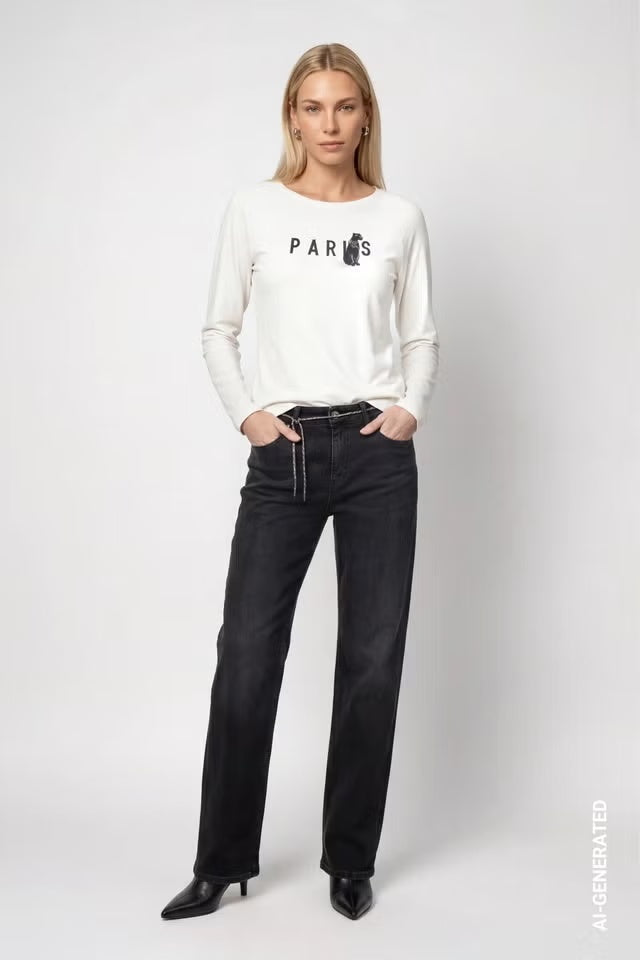 Monari Panther Print Top 809781