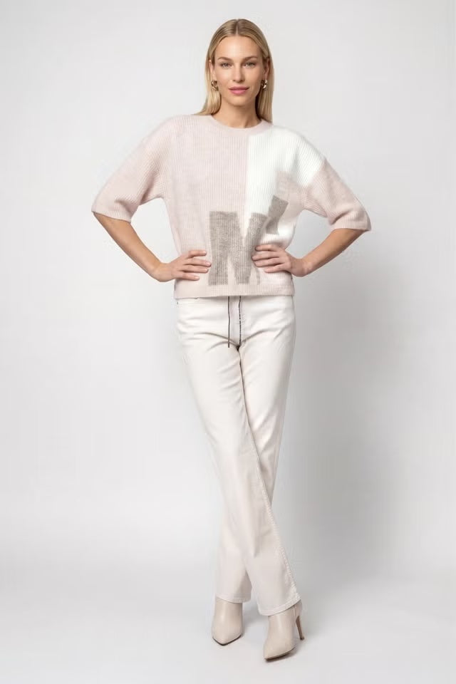 Monari Intarsia Knit Jumper 809989
