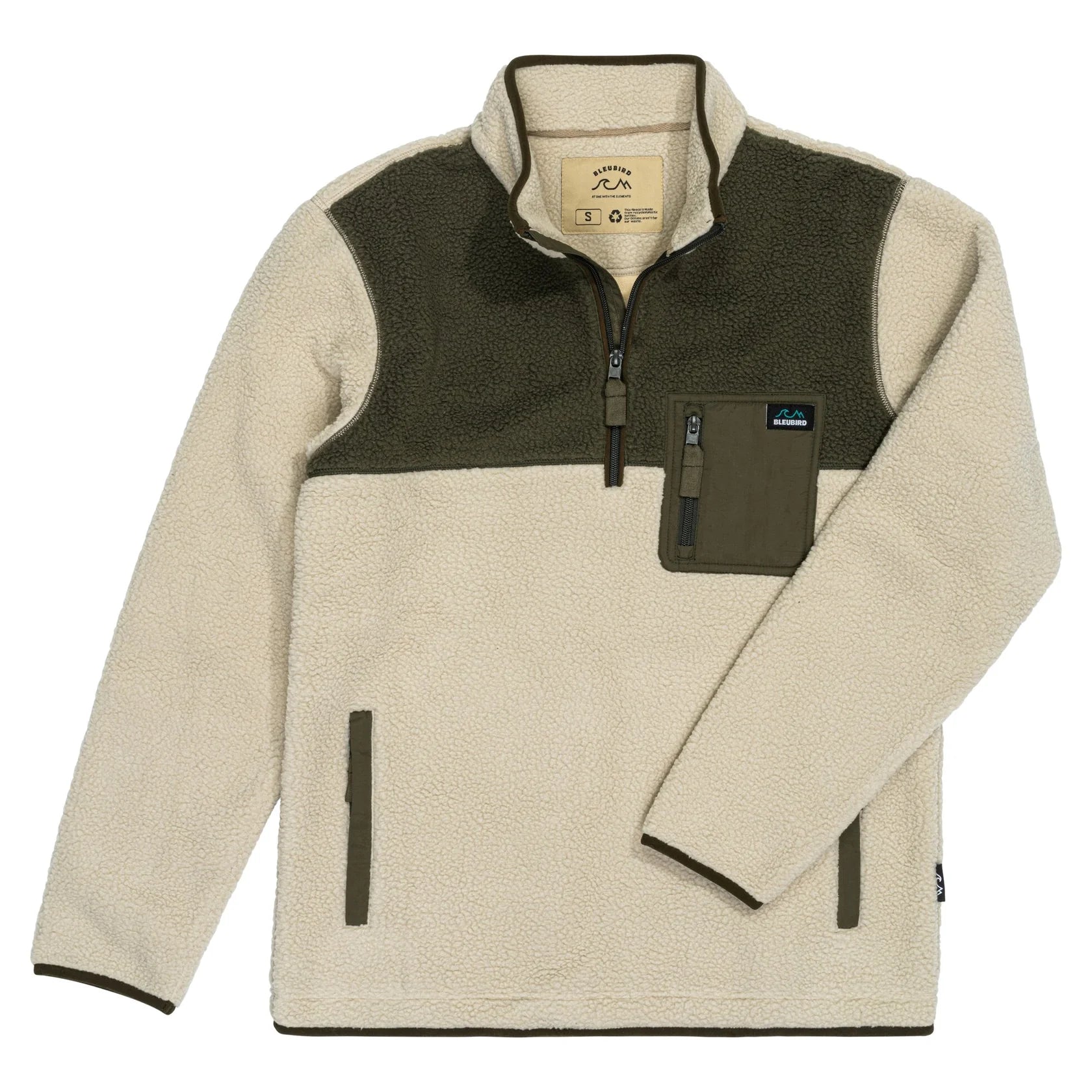 BLEUBIRD POLAR 1/4 ZIP PZ001 AWXXVI