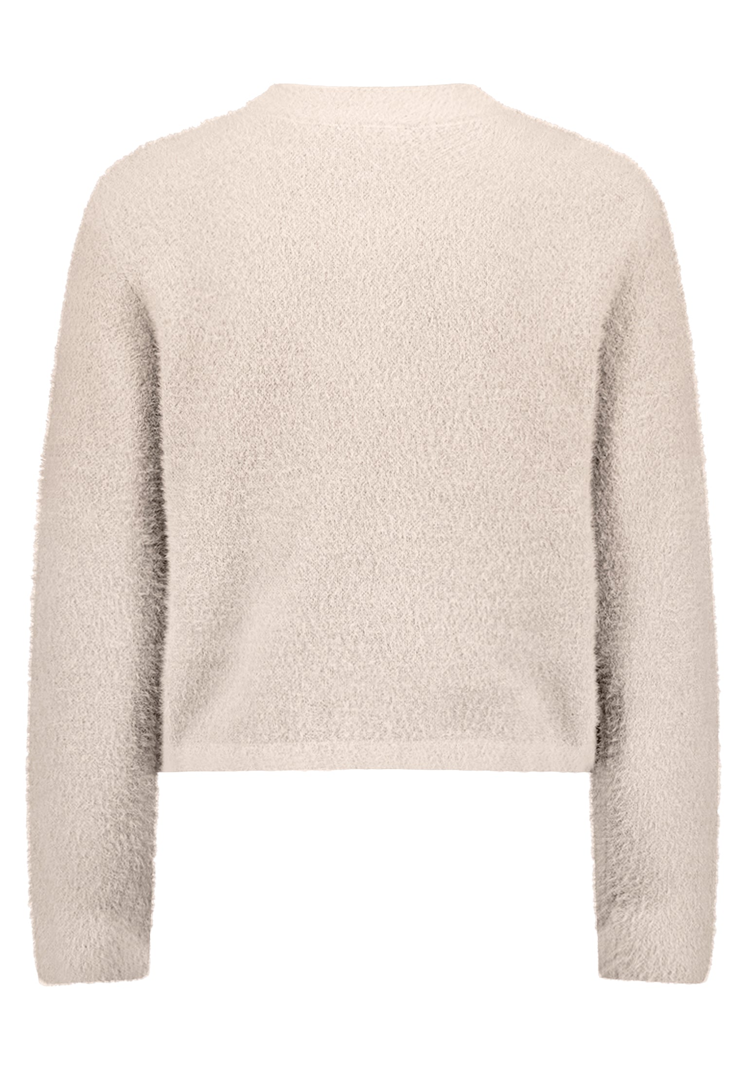 Betty Barclay round-neck button cardigan in taupe, 5496/2034, photo 2