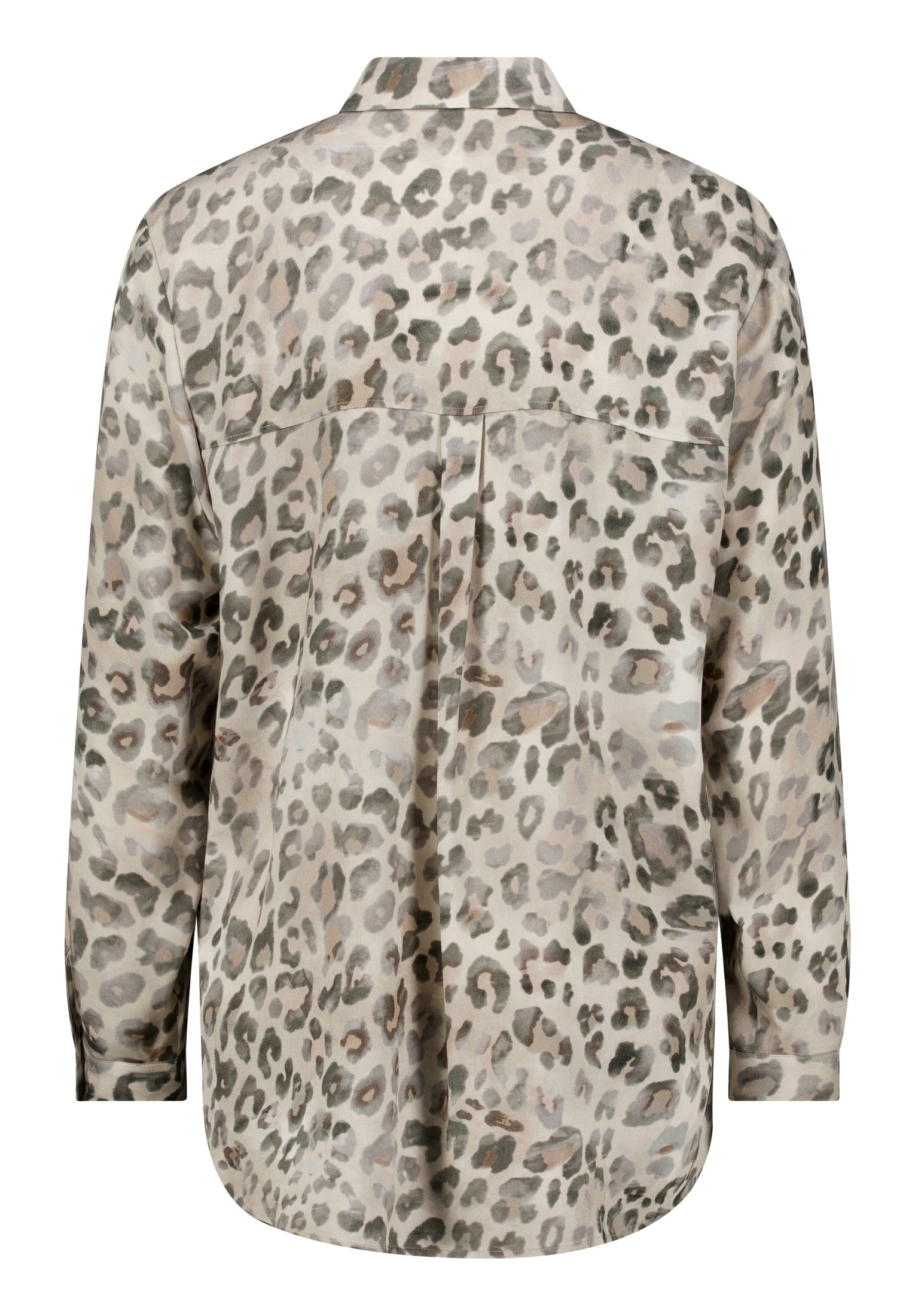 Betty Barclay animal print longline shirt blouse in grey, 8126/1757, photo 1