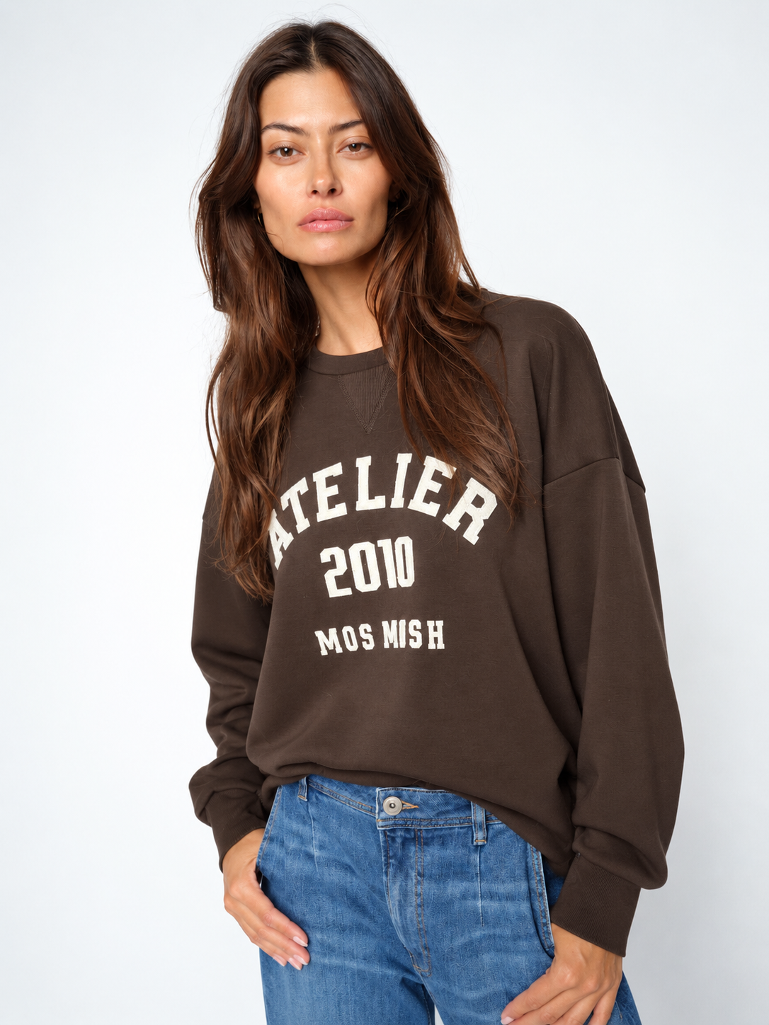 Mos Mosh Nima Chocolate Sweatshirt 177510