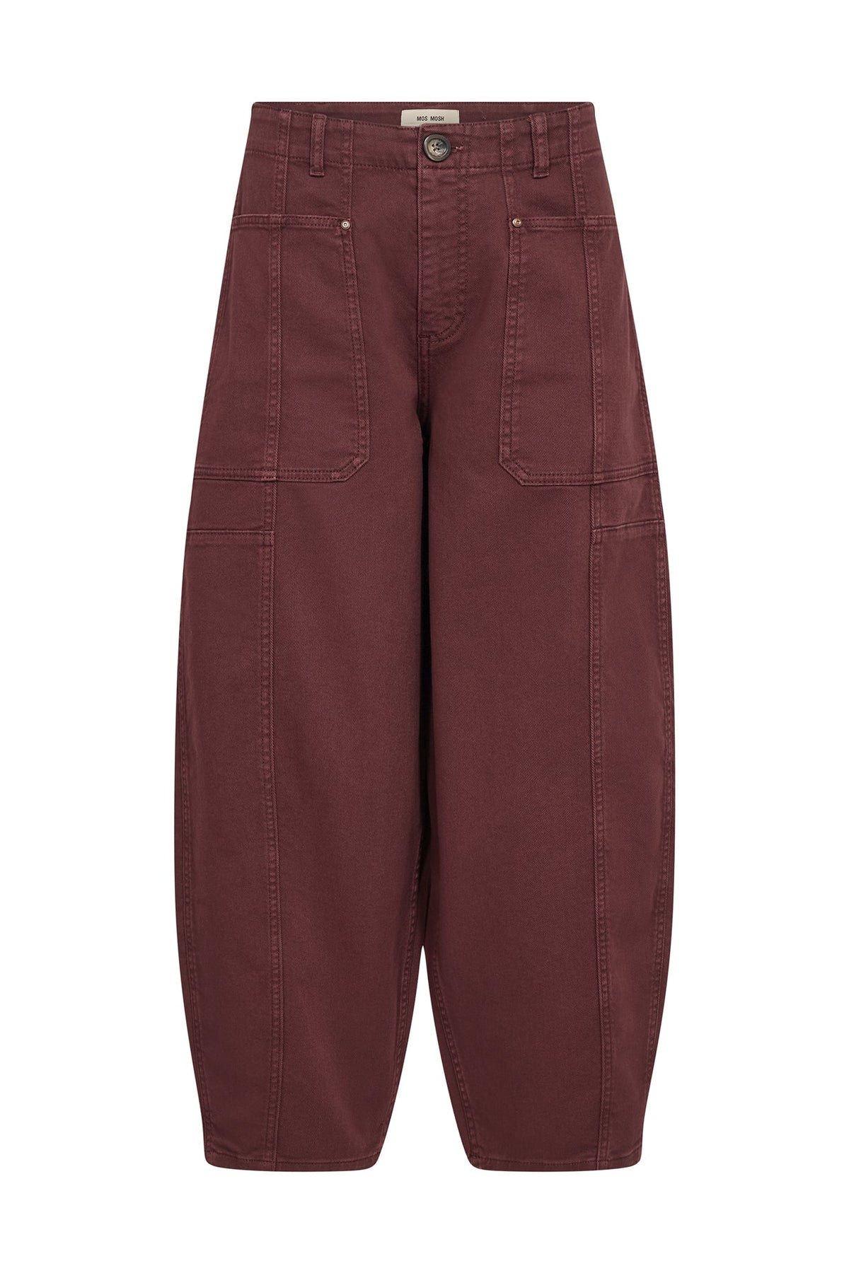 Mos Mosh Rosy Via Trousers 181290 — Port