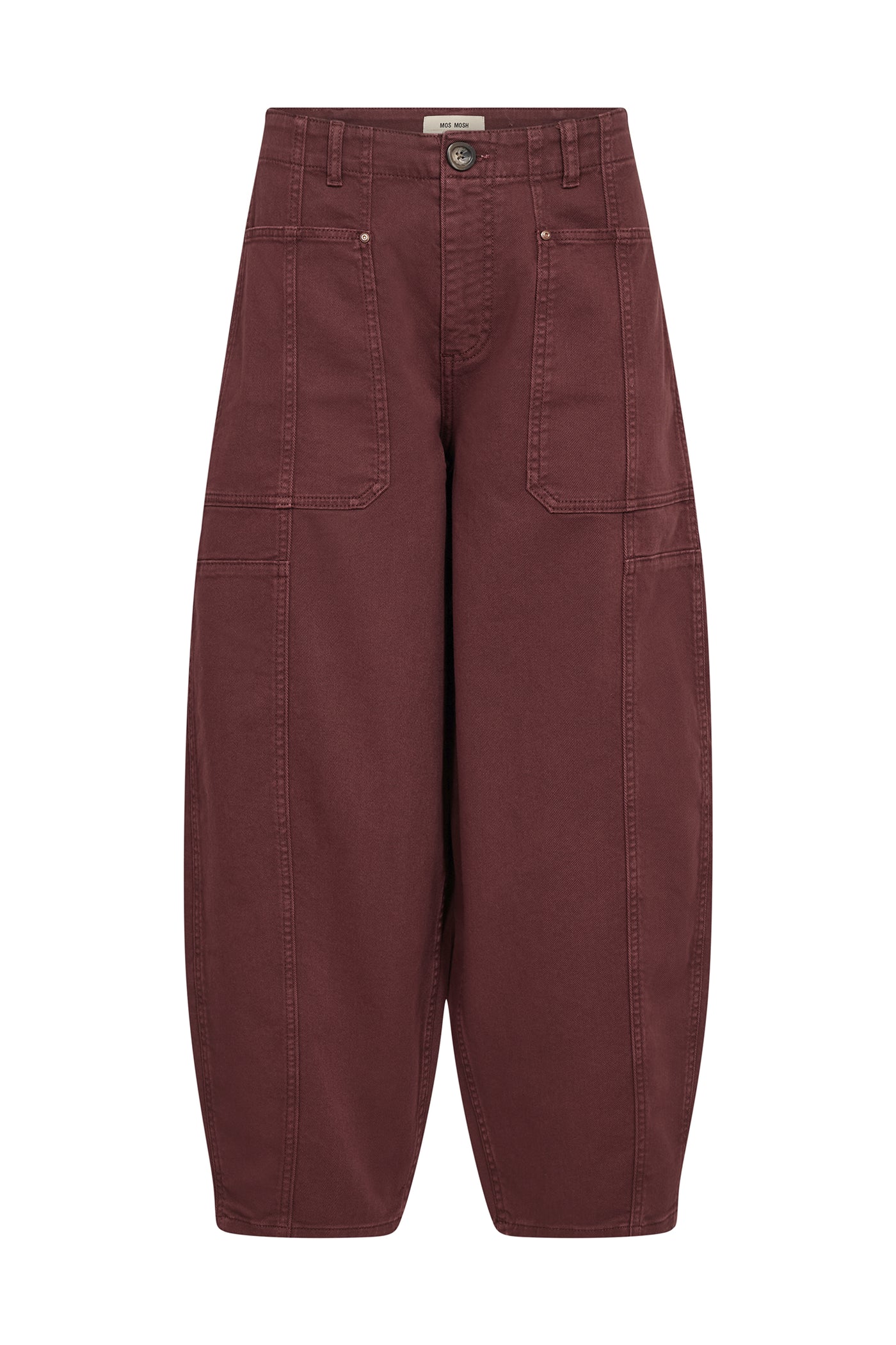Mos Mosh Rosy Via Trousers 181290 — Port