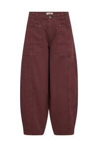 Mos Mosh Rosy Via Trousers 181290 — Port