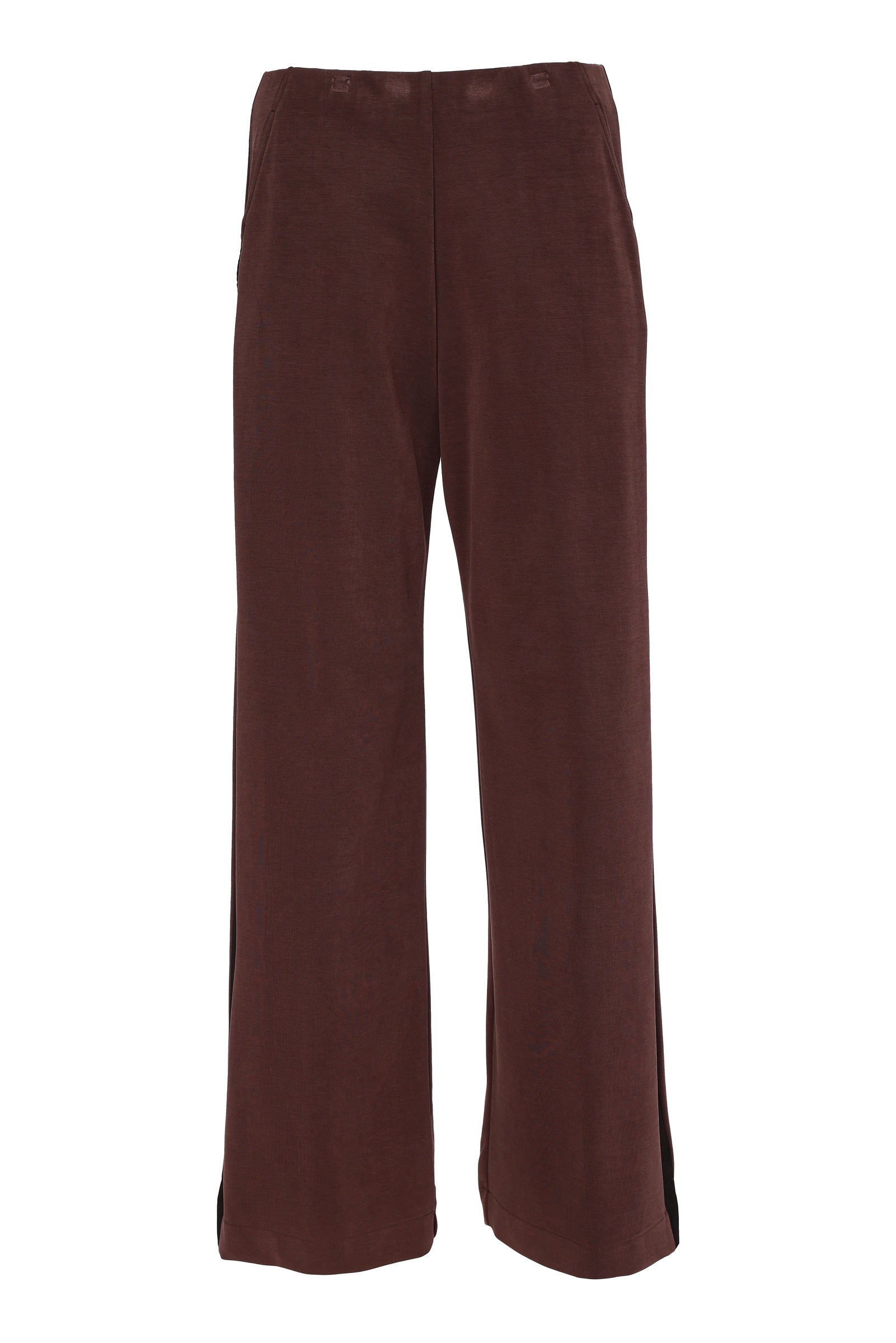 Naya Wide Leg Pull Up Trouser With Contrast Panel