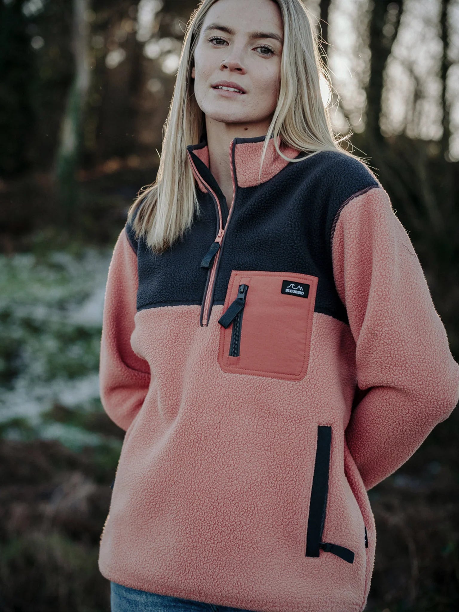 BLEUBIRD POLAR 1/4 ZIP PZ001 AWXXVI