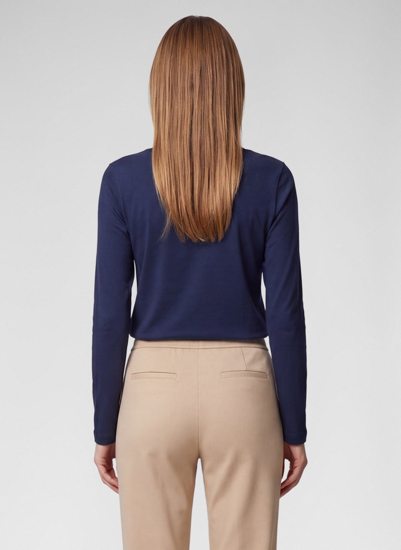Rabe Graphic Cotton Top - Navy - 113313