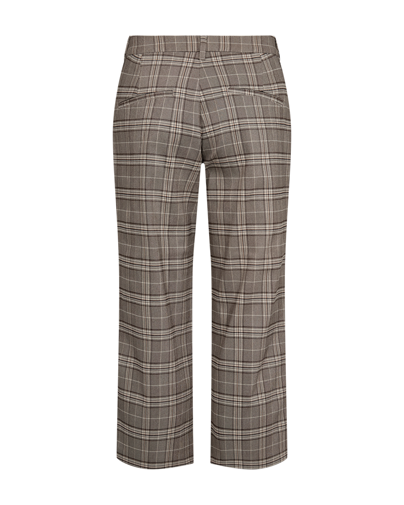 Freequent Rexo Pants in checkered, back view