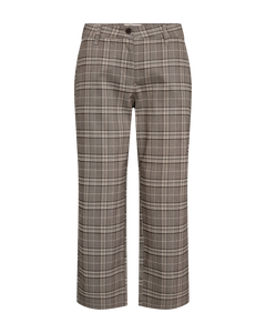 Freequent Rexo Pants in checkered, front view
