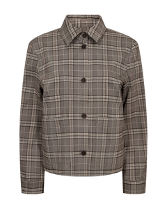 Freequent Rexo Jacket in checkered, front view