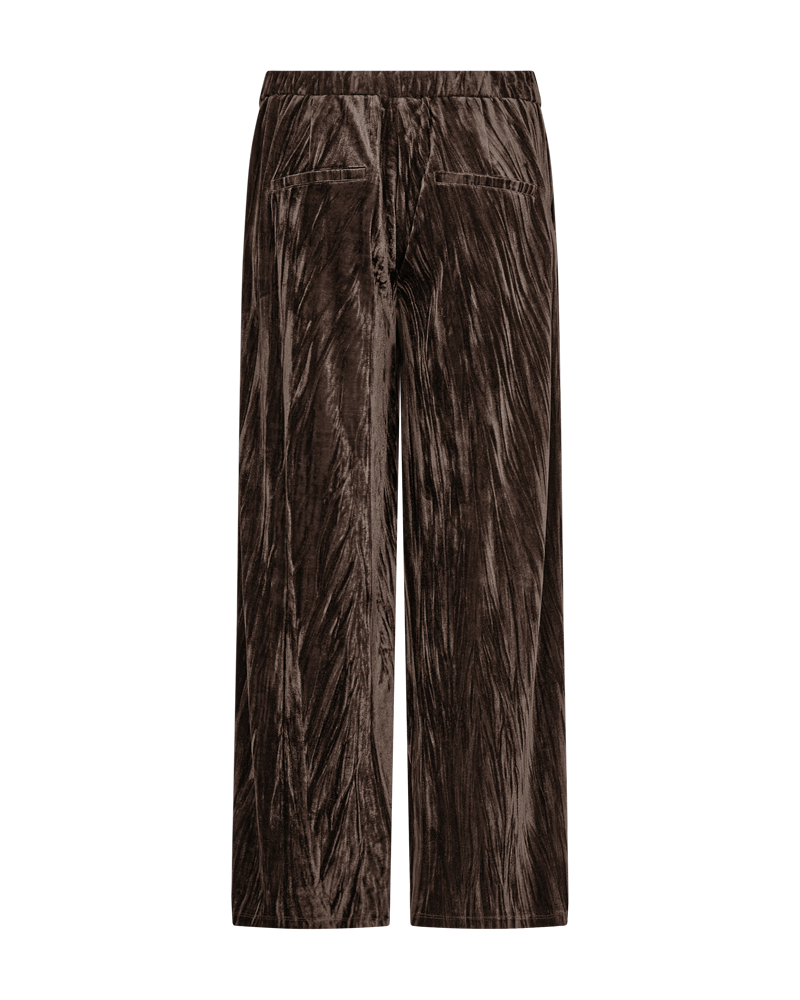 Freequent Candy Pants in chocolate, back view