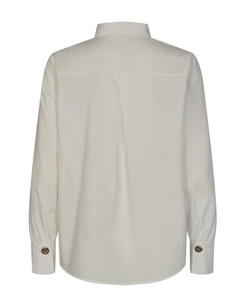 Freequent Flynn Shirt in moonbeam, back view