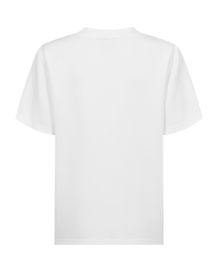 Freequent Malak T-Shirt in off white, back view