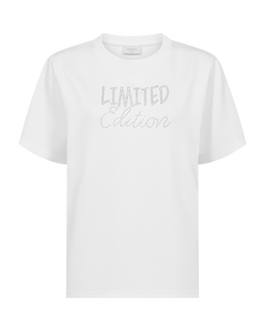Freequent Malak T-Shirt in off white, front view
