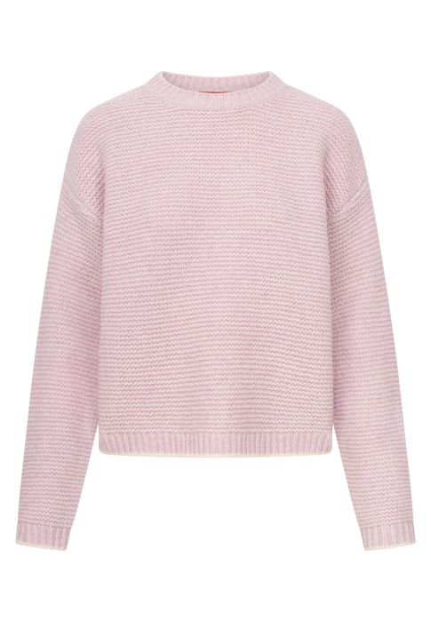 Frieda & Freddies Rose Contrast Stripe Sweater 266326