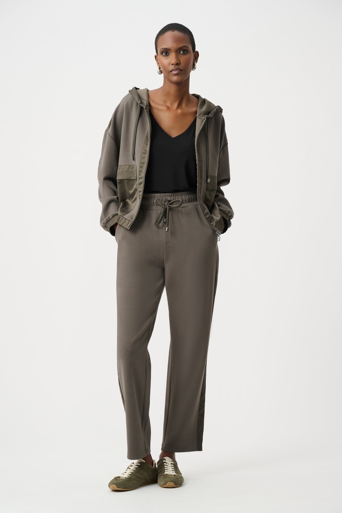 Joseph Ribkoff Avocado Scuba Jersey Trousers