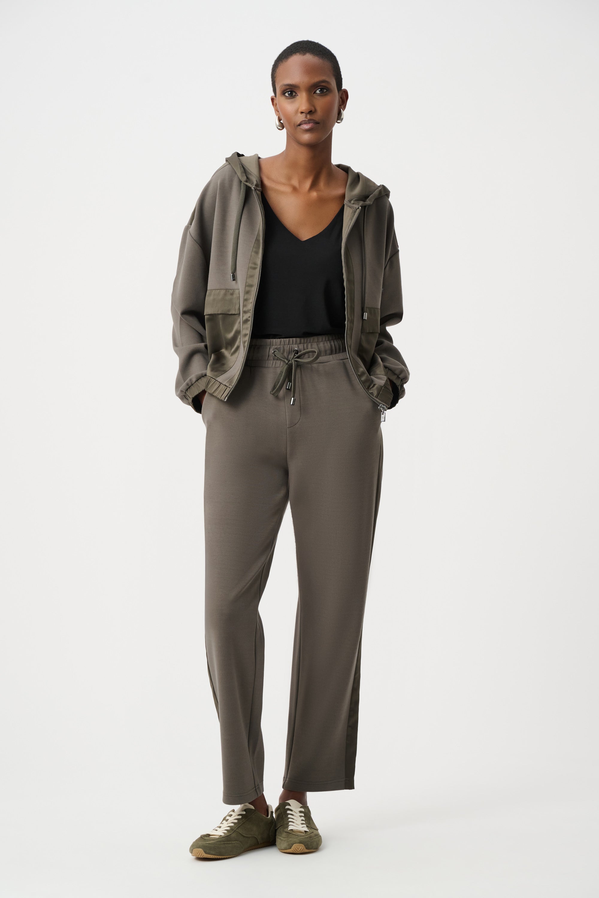 Joseph Ribkoff Avocado Scuba Jersey Trousers