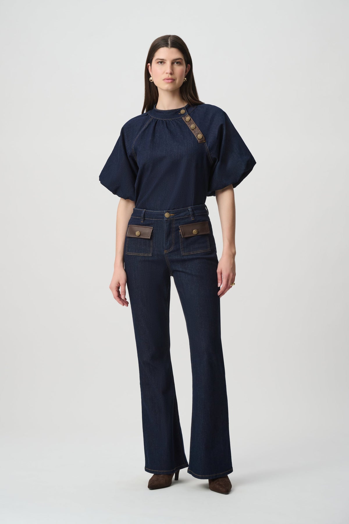 Joseph Ribkoff Denim Flared Jeans