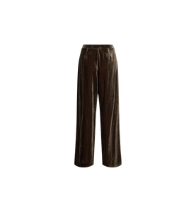 Mos Mosh Leya Vera trousers back in chocolate brown
