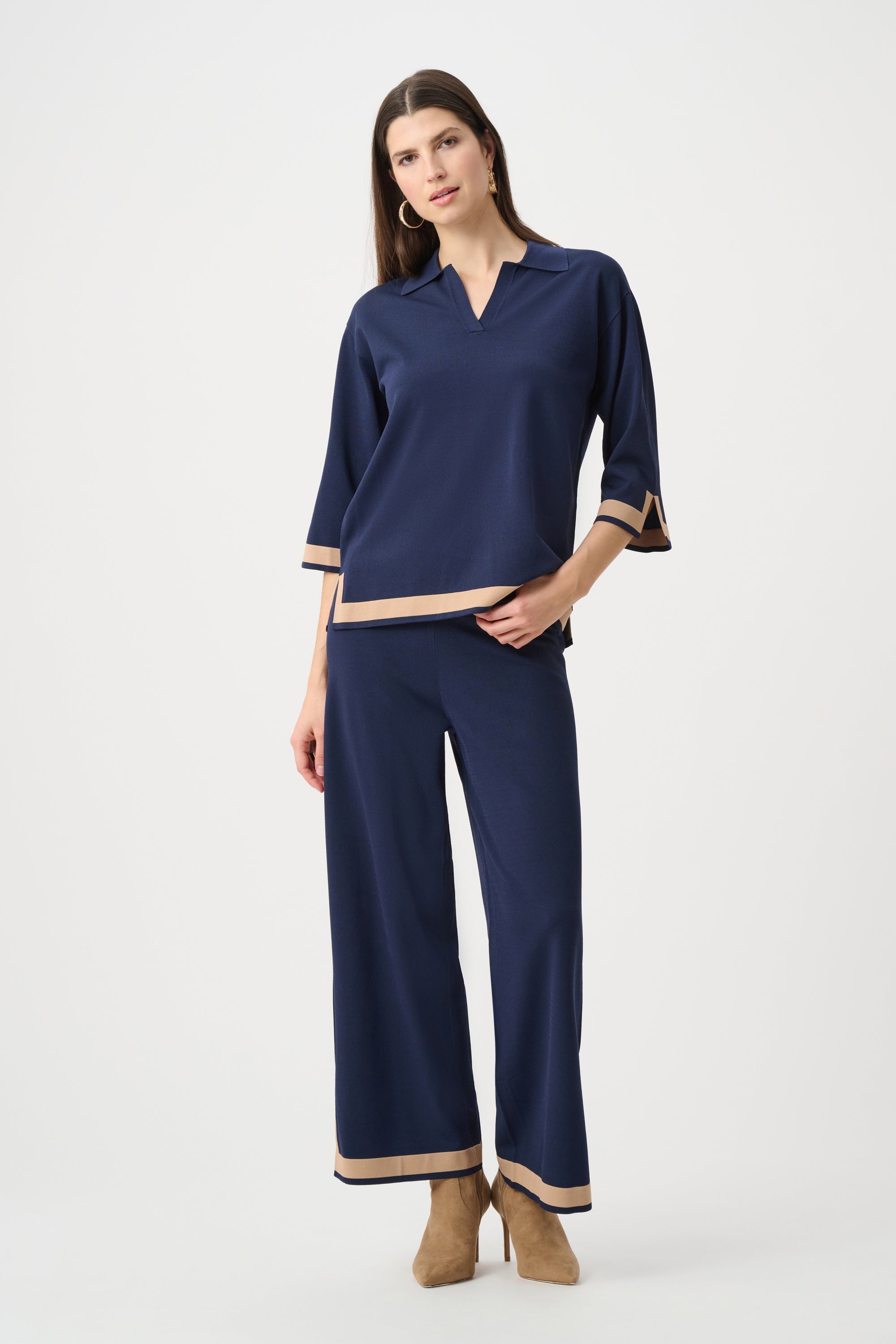 Joseph Ribkoff 253910F26 in indigo caramel