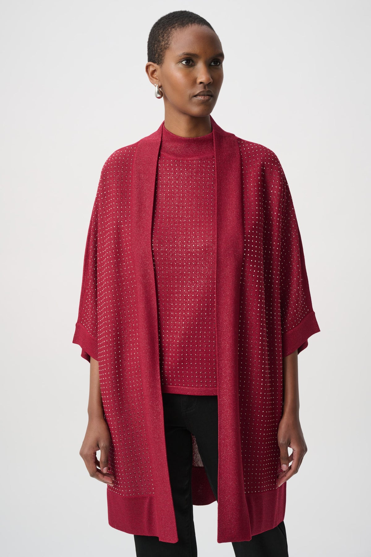 Joseph Ribkoff 254937W26 Deep Cherry