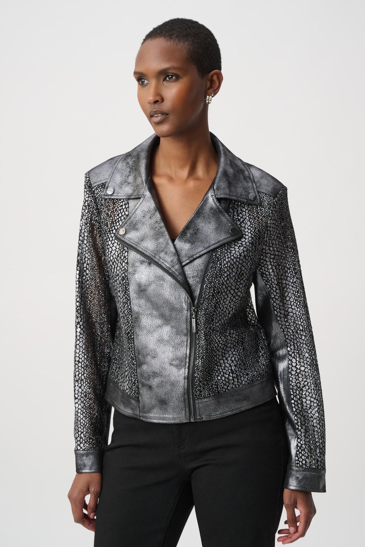 Joseph Ribkoff 262902W26 Black/Gunmetal