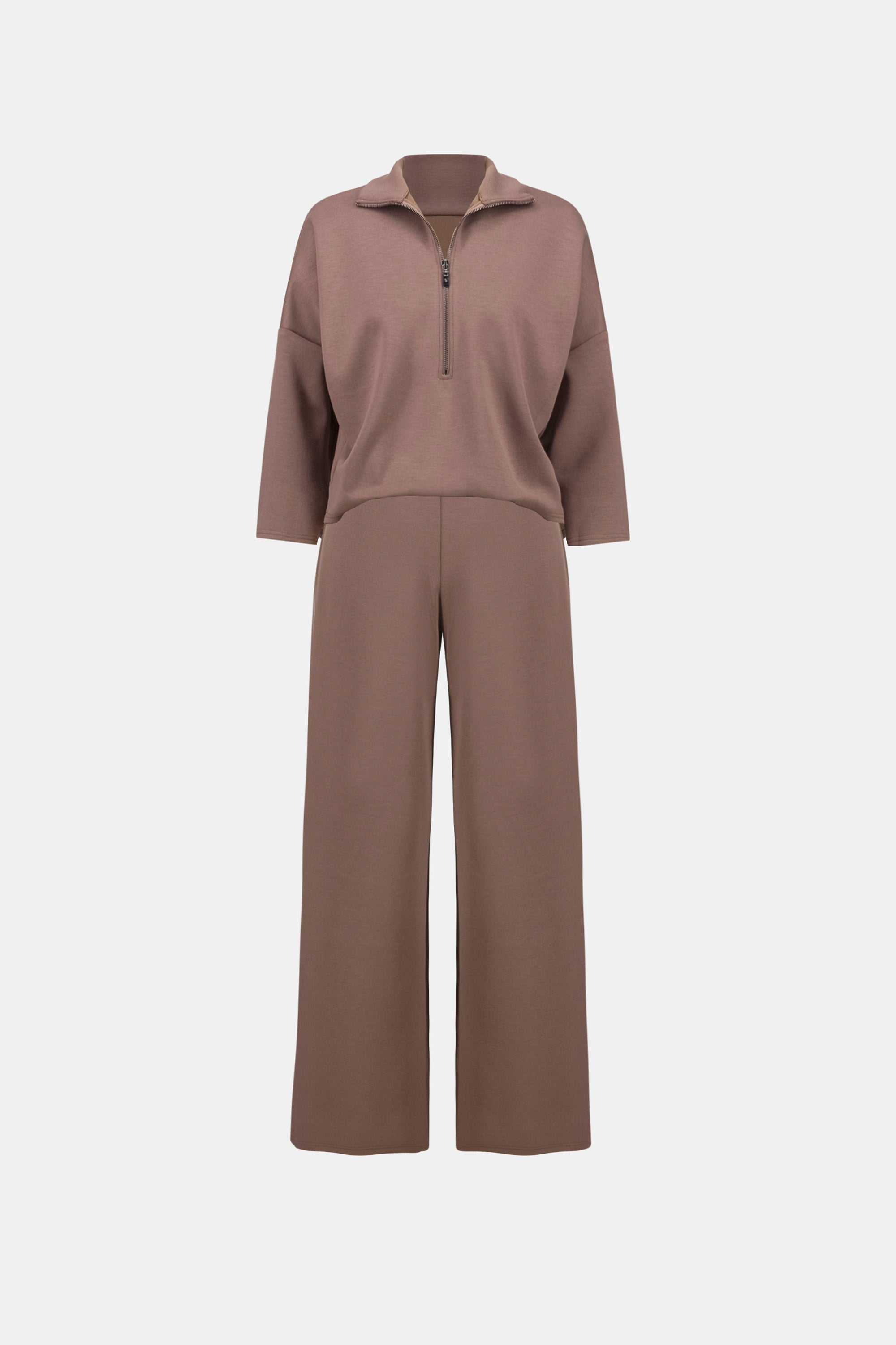Joseph Ribkoff 263613 Mink jumpsuit view 5
