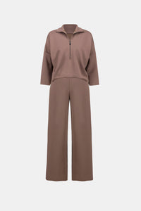 Joseph Ribkoff 263613 Mink jumpsuit view 5